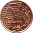 Valor = 5 centavos